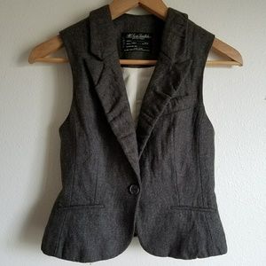 All Saints Louvre Waistcoat Vest